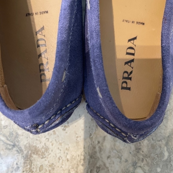 PRADA SUEDE LOAFERS - Picture 9 of 10